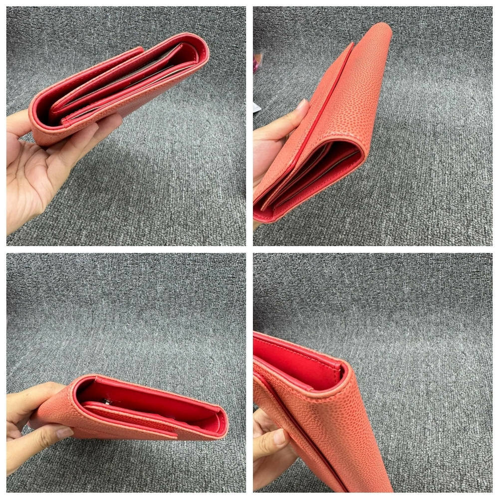 100% Authentic CHANEL Leather Wallet - Picture 9 of 16